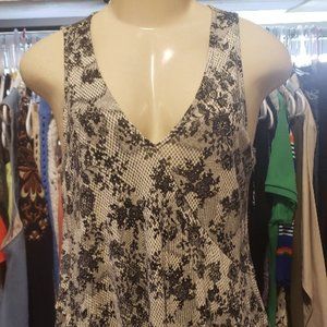 Micheal Kors Asymmetrical Tank Top